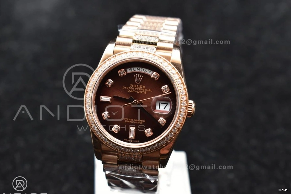 RG Bracelet A2836 DayDate 36 V2 Version Best BPF On President 0327